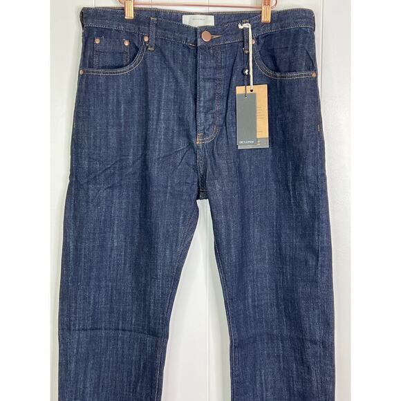 One Teaspoon Men's Organic Raw Bandit Jean Dark Wash Size 34 NWT - Picture 3 of 10